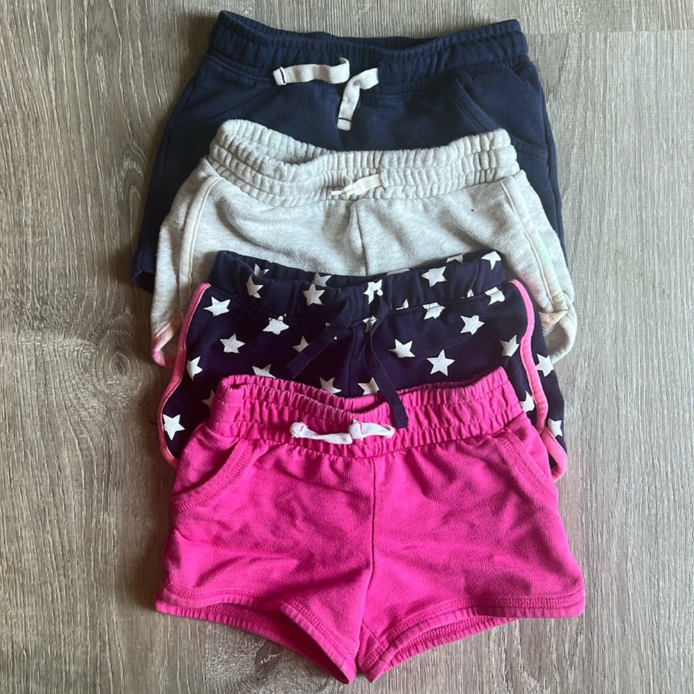 Toddler Girl Summer ☀️ Shorts Bundle Size 4T